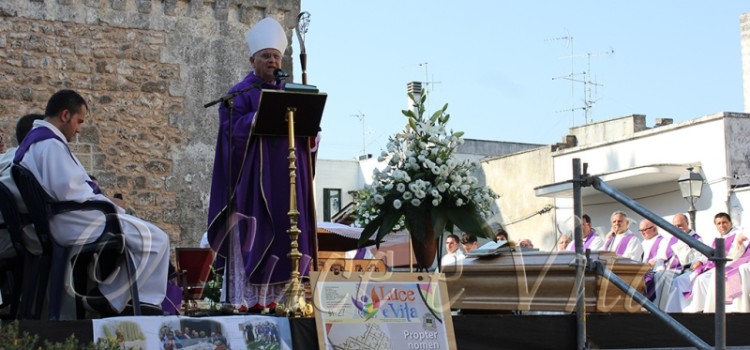 “Un mare calmo, ma non immobile…”: l’omelia di Mons. Vito Angiuli in memoria di Don Gino il 9 Luglio 2015