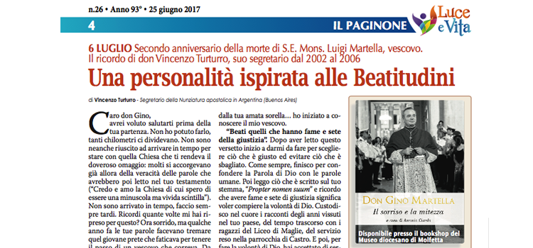 Una personalità ispirata alle Beatitudini